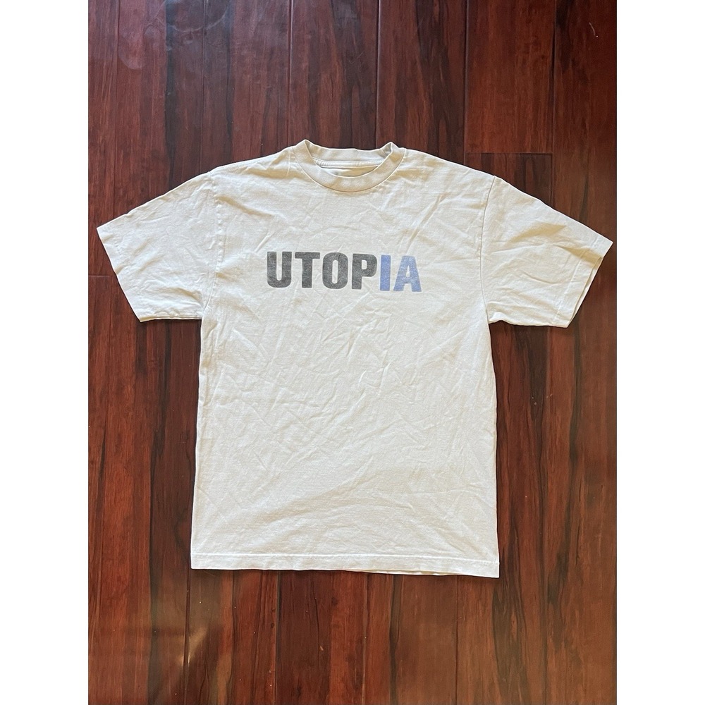 Travis Scott Cactus Jack x Infinite Archives UTOPIA Tee White Men's Medium